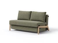 Selena 2 Seater Fabric Sofa Bed Olive Green