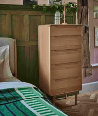 Remington 5 Drawer Tall Chest with Mirror