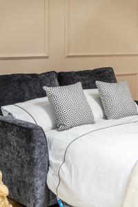Piper 2 Seater Sofabed Charcoal