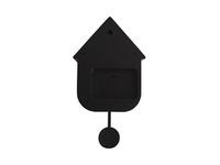 Modern Cuckoo Wall Clock - Black