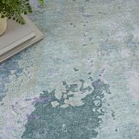 Silk Shadows SHA22 Blue Green Rug
