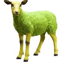 Green Sheep Figurine