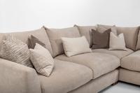 Girona Combi Sofa LHF Digby Beige with Free Footstool Girona Combi Sofa LHF Digby Beige with Free Footstool