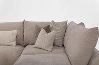 Girona Combi Sofa LHF Digby Beige with Free Footstool Girona Combi Sofa LHF Digby Beige with Free Footstool