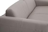 Visconti Leather Sofa Bed - Warm Grey Visconti Leather Sofa Bed - Warm Grey