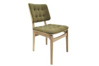 Boden Hunter Green Dining Chair Bianco Oil Legs