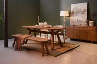 Mason Dining Table & Bench & 2 Dining Chairs - Bundle