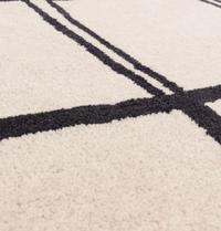 Albany Rug Grid Monochrome
