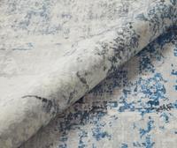 Concept Looms LUX07 Washable Rug Ivory Blue