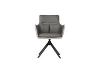 Norah Swivel Chair Dark Grey