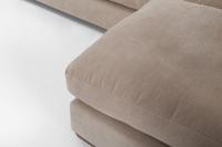 Girona Combi Sofa LHF Digby Beige with Free Footstool Girona Combi Sofa LHF Digby Beige with Free Footstool