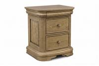Merville 3 Drawer Bedside Table