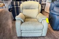 Boston Armchair Power Recliner - Clearance Limerick