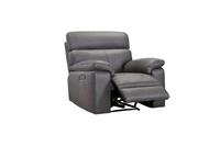 Lazzaro Power Recliner Armchair Rangers Charcoal Lazzaro Power Recliner Armchair Rangers Charcoal