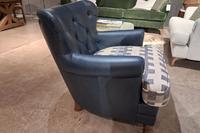Prudhoe Armchair Blue - Clearance Cork 