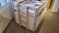 Childrens Captain Bed with Storage Drawers - Clearance Cork