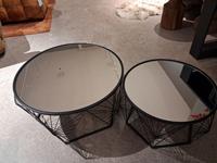 Set of 2 Mirror Tables - Clearance Cork