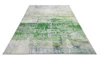Concept Looms LUX08 Washable Rug Ivory Green