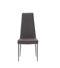 Mara Dining Chair Grey Ecopelle Mara Dining Chair Grey Ecopelle