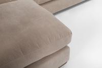 Girona Combi Sofa RHF Digby Beige with Free Footstool Girona Combi Sofa RHF Digby Beige with Free Footstool