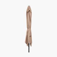Taupe Glow Garden Parasol and Base