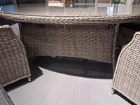 Cruz Garden Dining Table & 6 Chairs - Clearance Cork