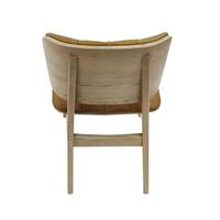 Fernvale Dining Chair Tan with Grey Oil Legs Fernvale Dining Chair Tan with Grey Oil Legs