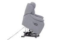 Boston Power Rise and Recline Armchair Grey