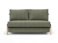 Selena 2 Seater Fabric Sofa Bed Olive Green