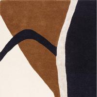 Matrix Signature Rug Rust Matrix Signature Rug Rust