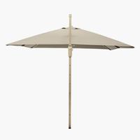 Champagne Glow Garden Parasol and Base