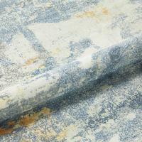 Concept Looms LUX10 Washable Rug Grey Yellow