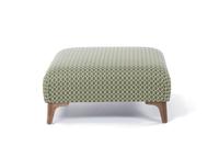 Archie Lattice Olive Accent Stool