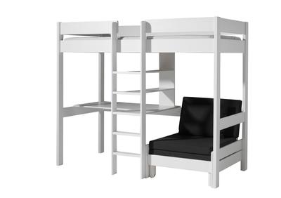 Shiloh Highsleeper with Sofabed White