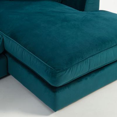 Prescott RHF Corner Sofa Lumino Teal - RHF