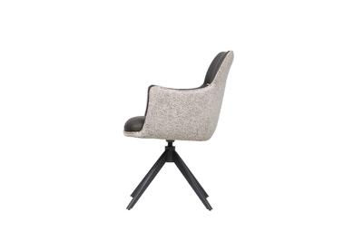 Norah Swivel Chair Grey