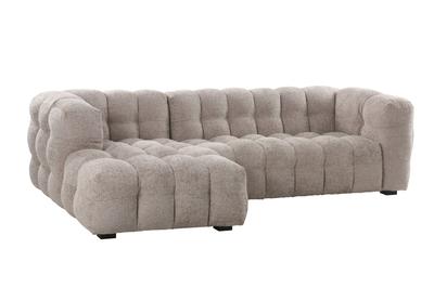 Alba Chaise Sofa LHF Fine Glam Beige