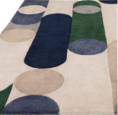 Romy Rug Morse Blue