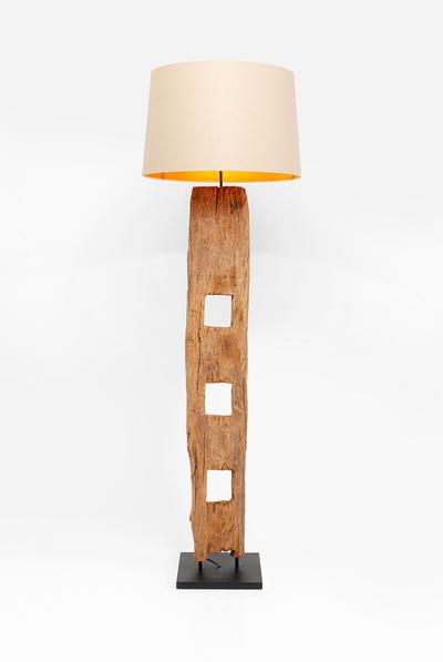 Floor Lamp Natural Holes 175cm