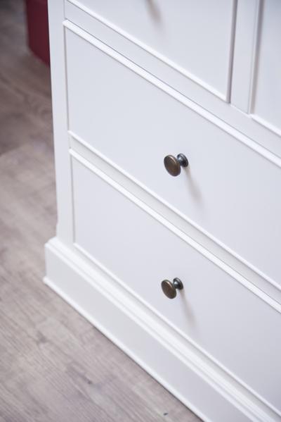 Pietra Bedside Locker Antique White