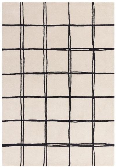 Albany Rug Grid Monochrome