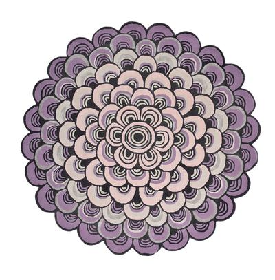 Masquerade Rug Pink