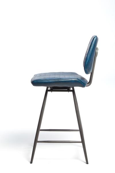 Dark Blue Isabella Bar Stool