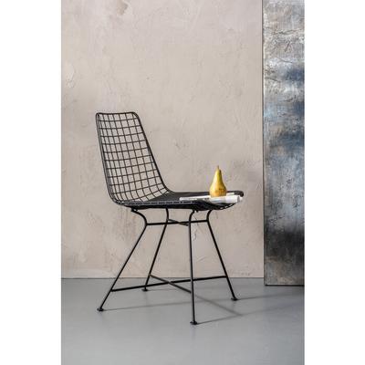 Black Grid Chair