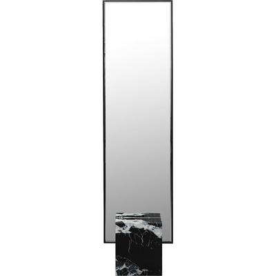 Hulda Black Floor Mirror