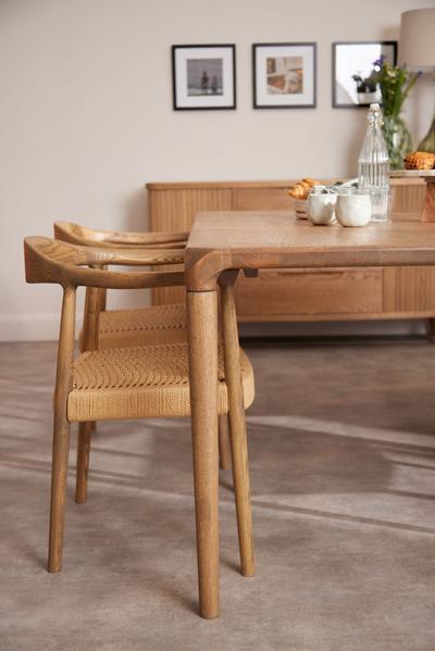 Hugo Chair with Natural Weave Rope