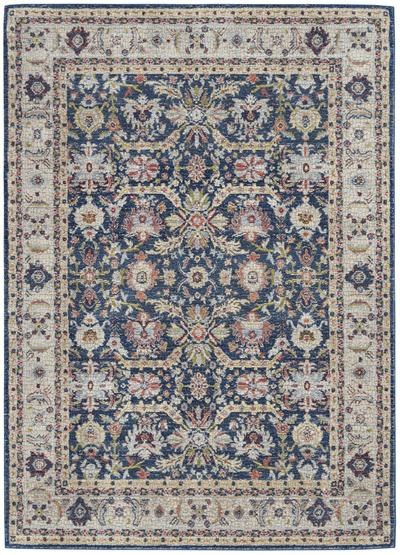 Ankara Global Rug ANR13 Navy/Multicolour