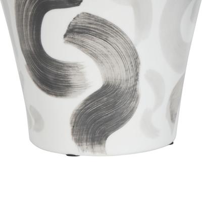 Monochrome Brush Vase