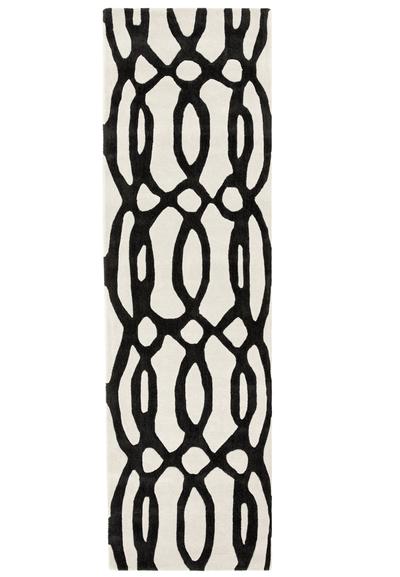 Matrix Rug Wire White