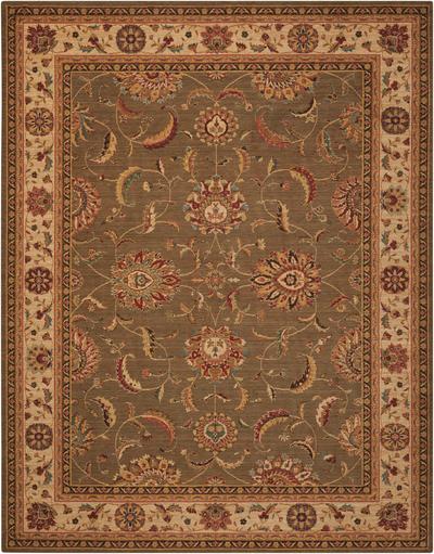 Living Treasures Rug LI04 Green